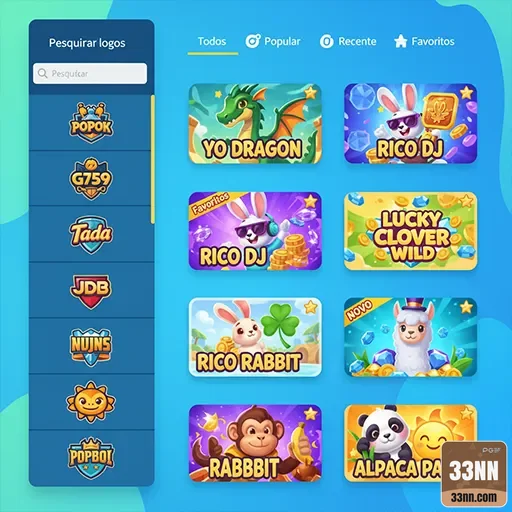 33nn - app exclusivo - Interface do App