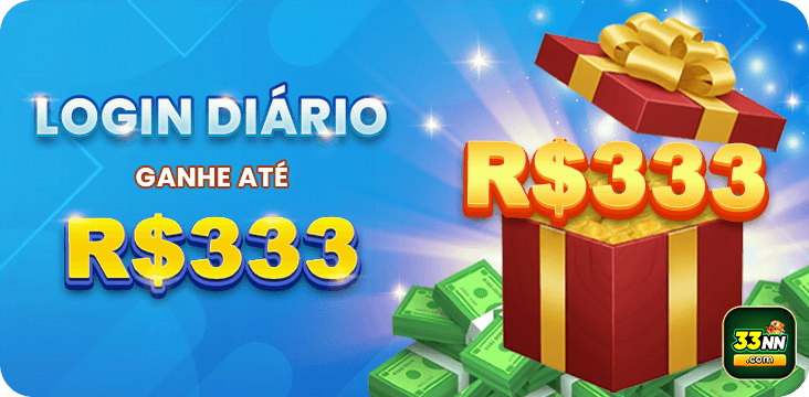 LOGIN DIARIO GANHE ATE R$333